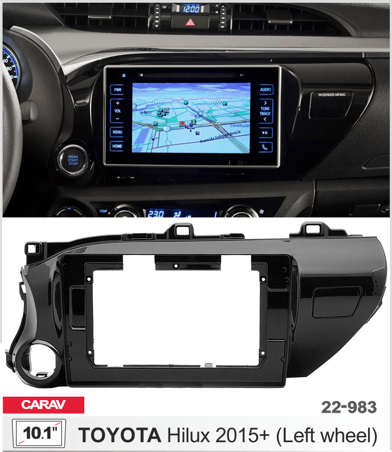 Перехідна рамка Toyota Hilux Carav 22-983
