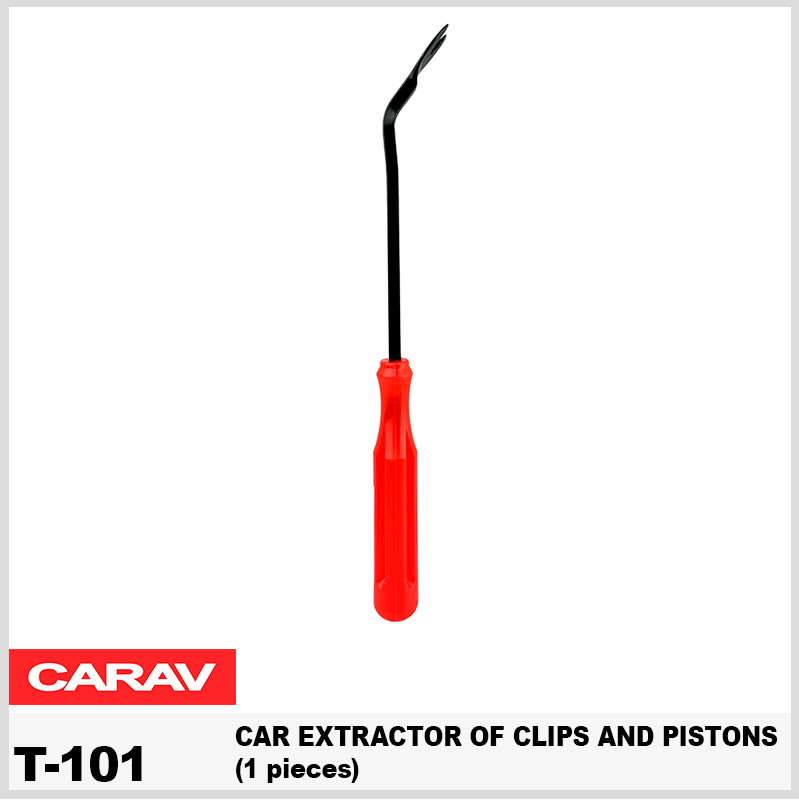 Инструмент для снятия клипс и пистонов Carav T-101