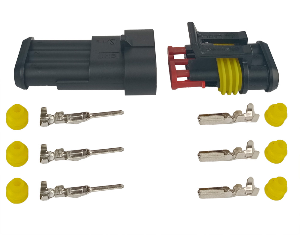 Разъем герметичный универсальный (3 pin) AWM HC-3