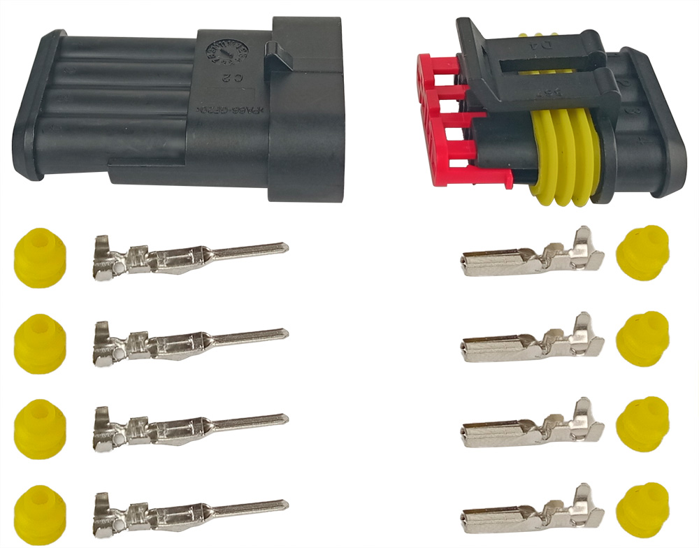 Разъем герметичный универсальный (4 pin) AWM HC-4
