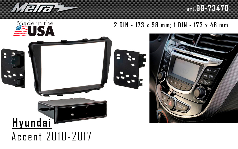 Перехідна рамка Hyundai Accent Metra 99-7347B