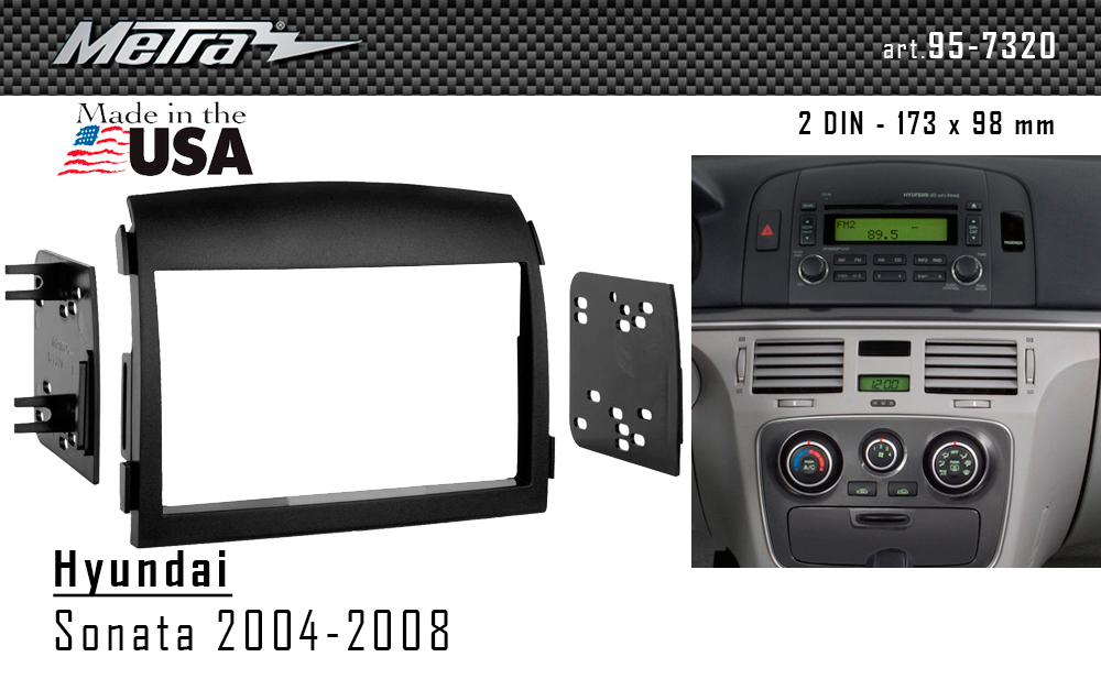 Перехідна рамка Hyundai Sonata Metra 95-7320