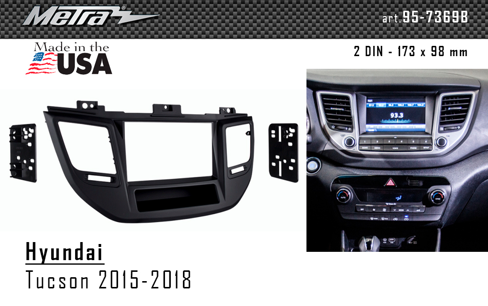 Перехідна рамка Hyundai Tucson Metra 95-7369B