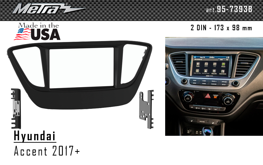 Перехідна рамка Hyundai Accent Metra 95-7393B