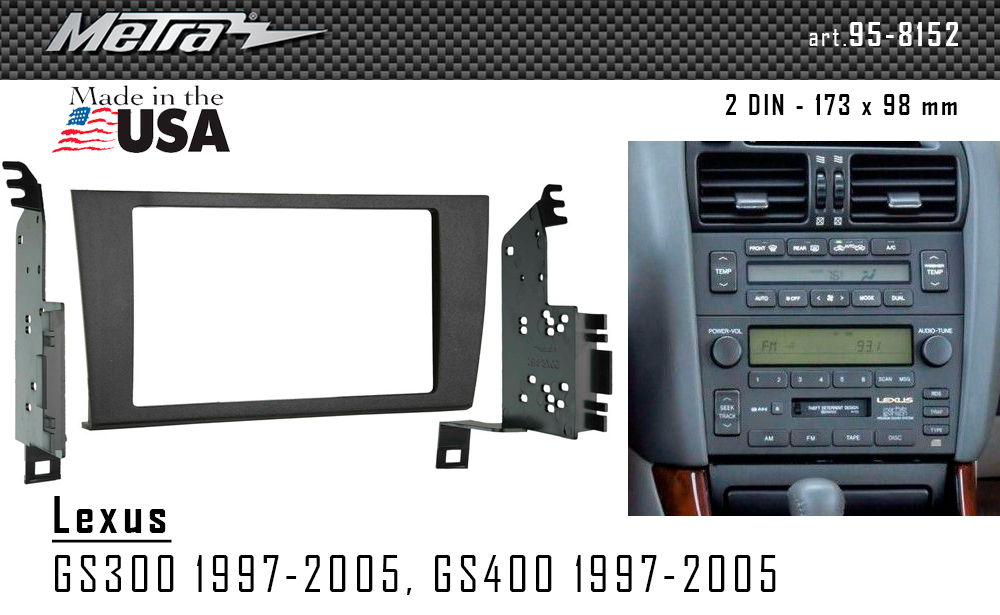 Перехідна рамка Lexus GS Metra 95-8152