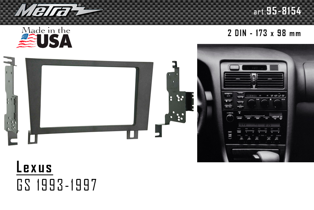 Перехідна рамка Lexus GS Metra 95-8154