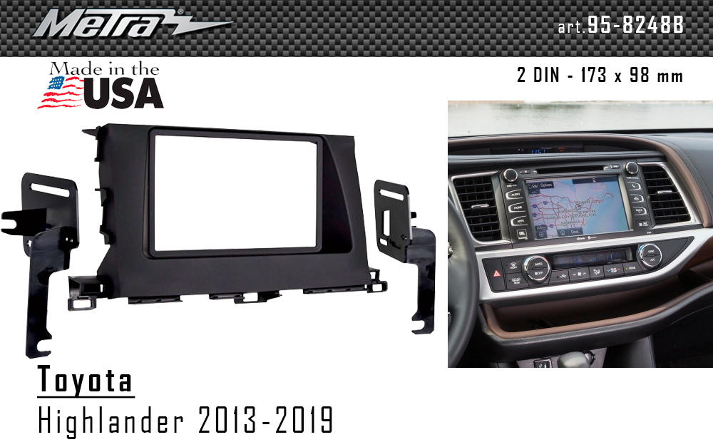 Переходная рамка Toyota Highlander Metra 95-8248B