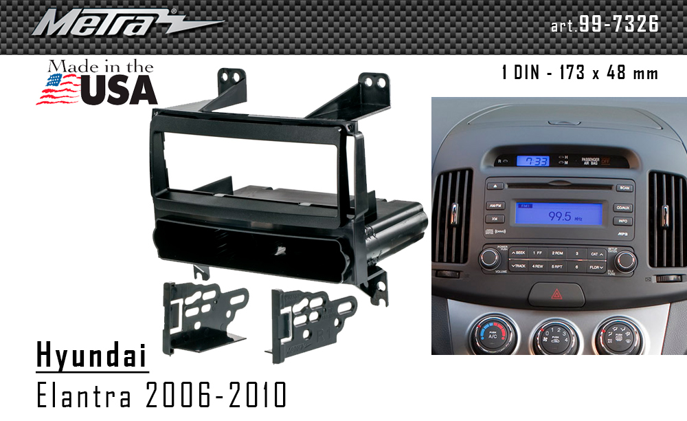 Перехідна рамка Hyundai Elantra Metra 99-7326