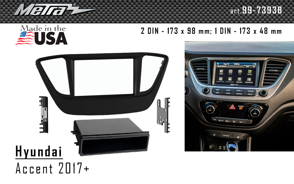 Перехідна рамка Hyundai Accent Metra 99-7393B