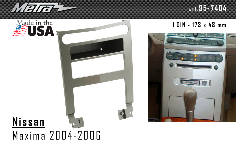 Переходная рамка Nissan Maxima Metra 99-7404