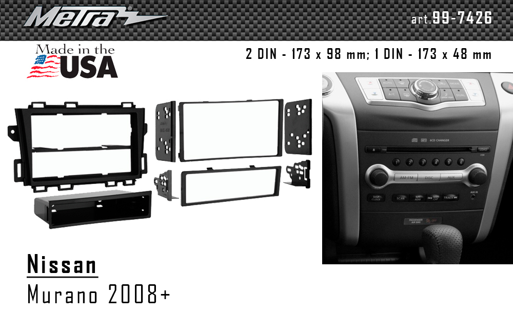 Переходная рамка Nissan Murano Metra 99-7426