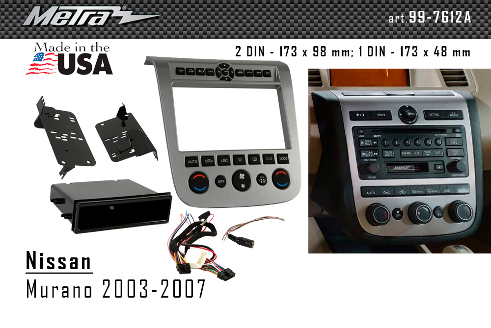 Перехідна рамка Nissan Murano Metra 99-7612A