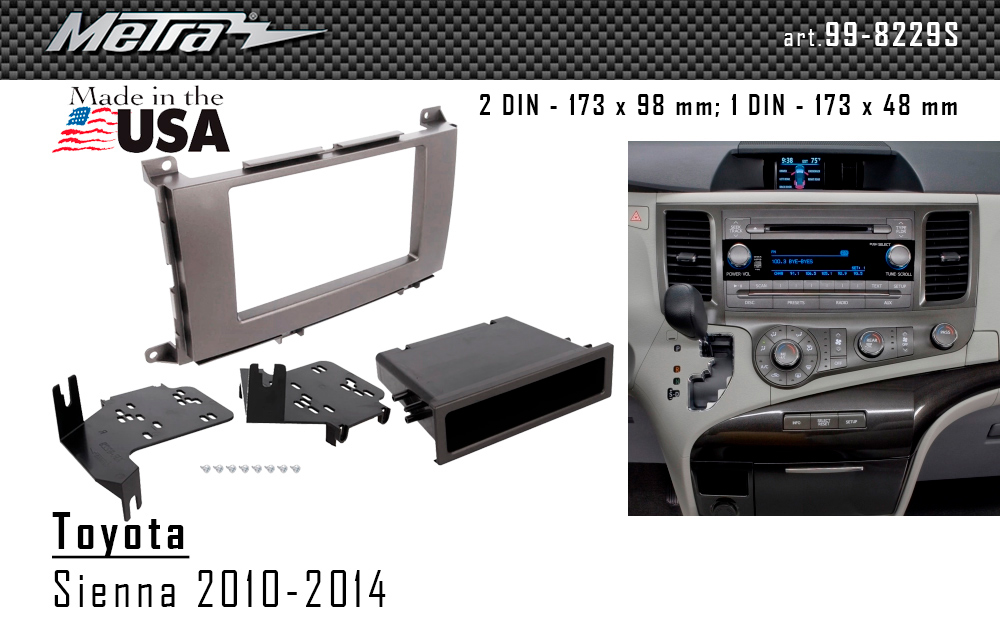 Переходная рамка Toyota Sienna Metra 99-8229S