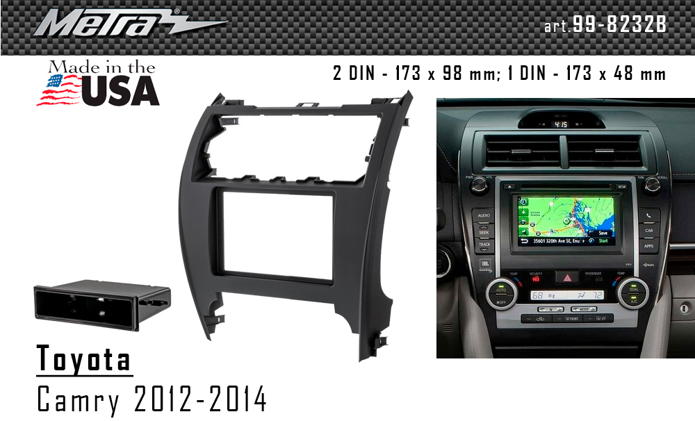 Перехідна рамка Toyota Camry Metra 99-8232B