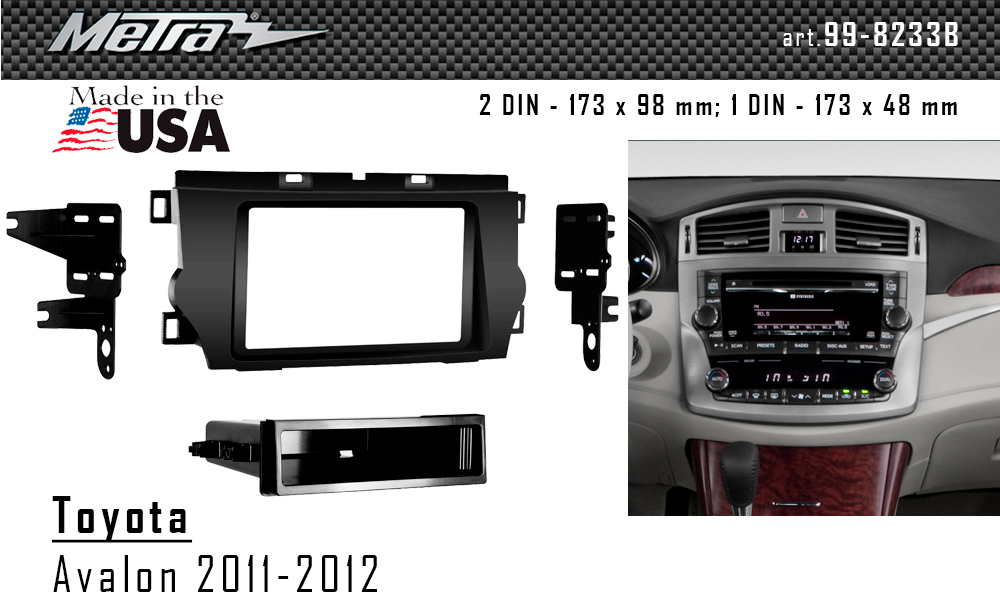 Переходная рамка Toyota Avalon Metra 99-8233B