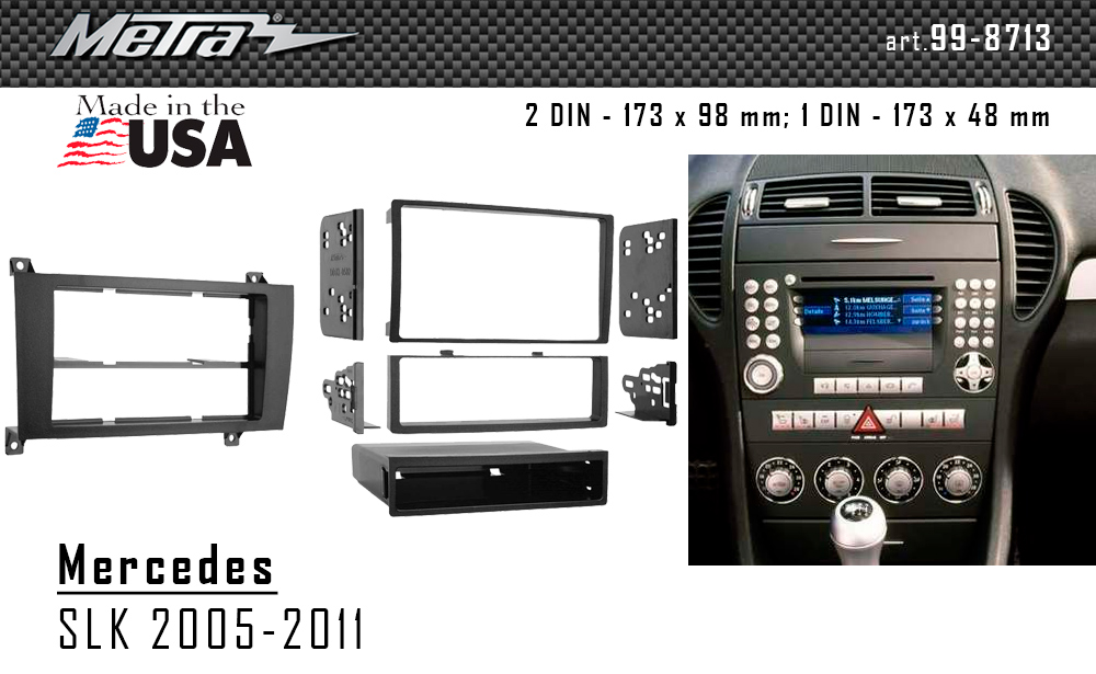 Переходная рамка Mercedes SLK-klasse Metra 99-8713
