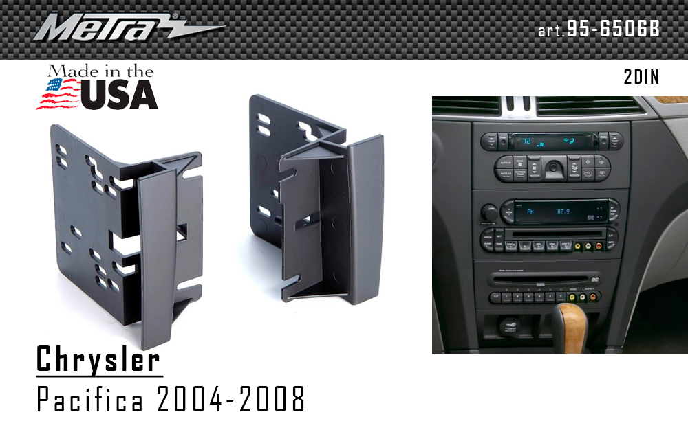 Перехідна рамка Chrysler Pacifica Metra 95-6506B