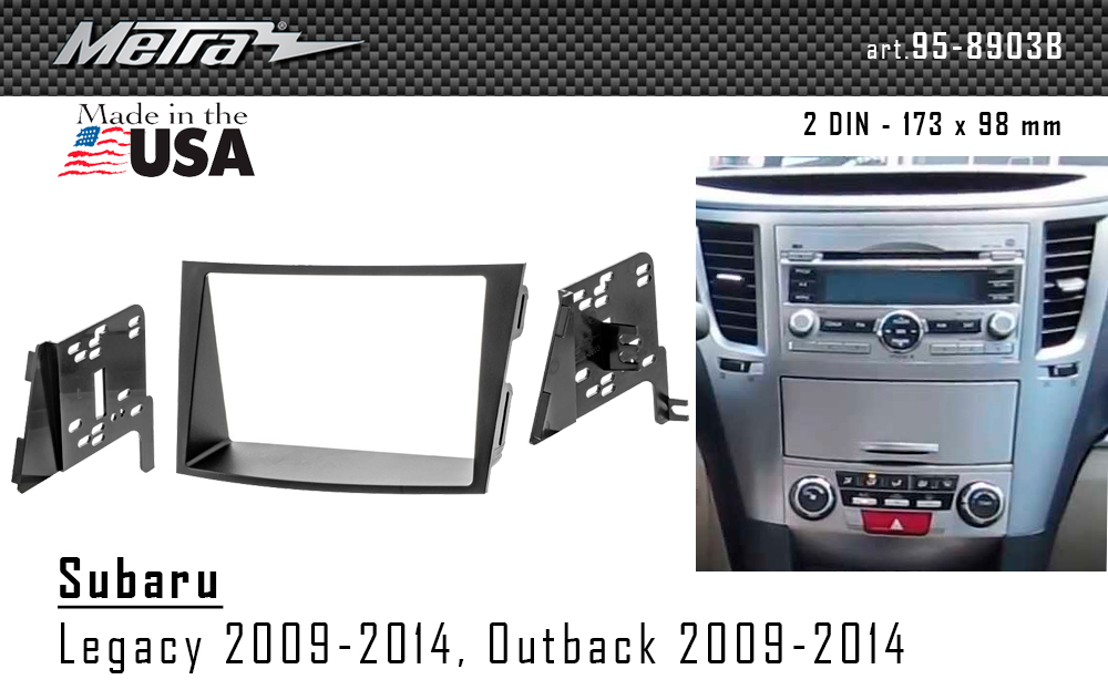 Перехідна рамка Subaru Legacy, Outback Metra 95-8903B