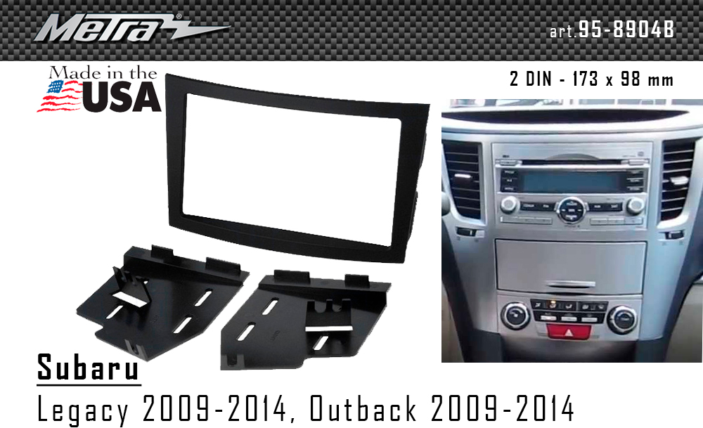Перехідна рамка Subaru Legacy, Outback Metra 95-8904B