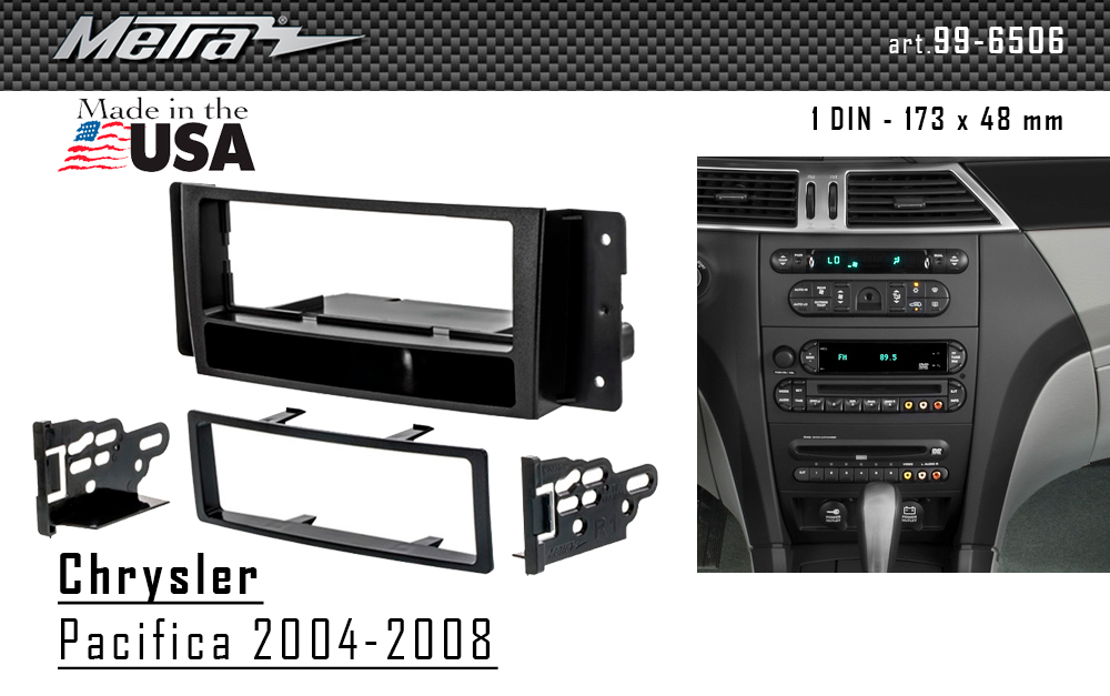 Перехідна рамка Chrysler Pacifica Metra 99-6506
