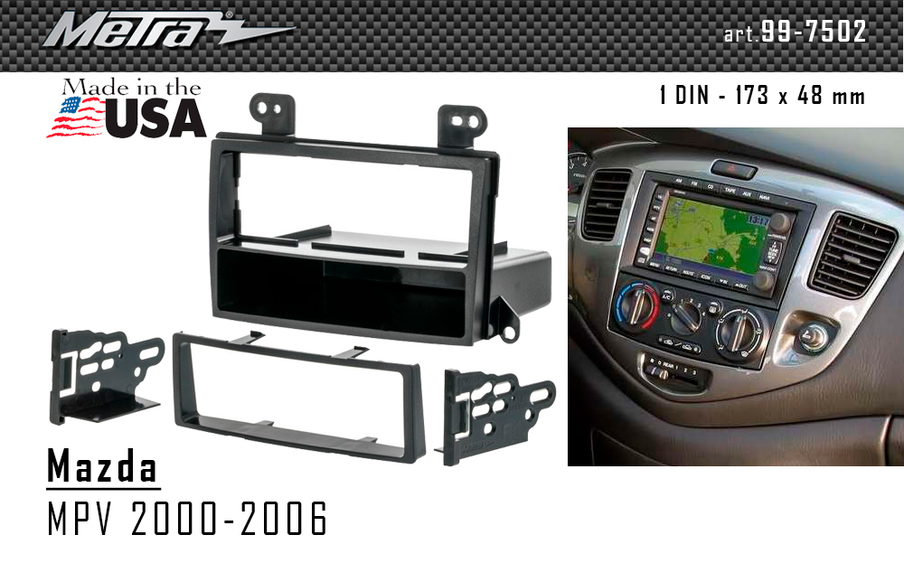 Перехідна рамка Mazda MPV Metra 99-7502