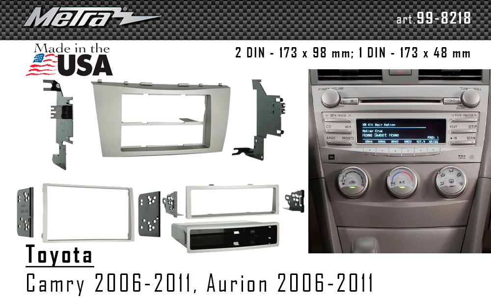 Перехідна рамка Toyota Camry, Aurion Metra 99-8218