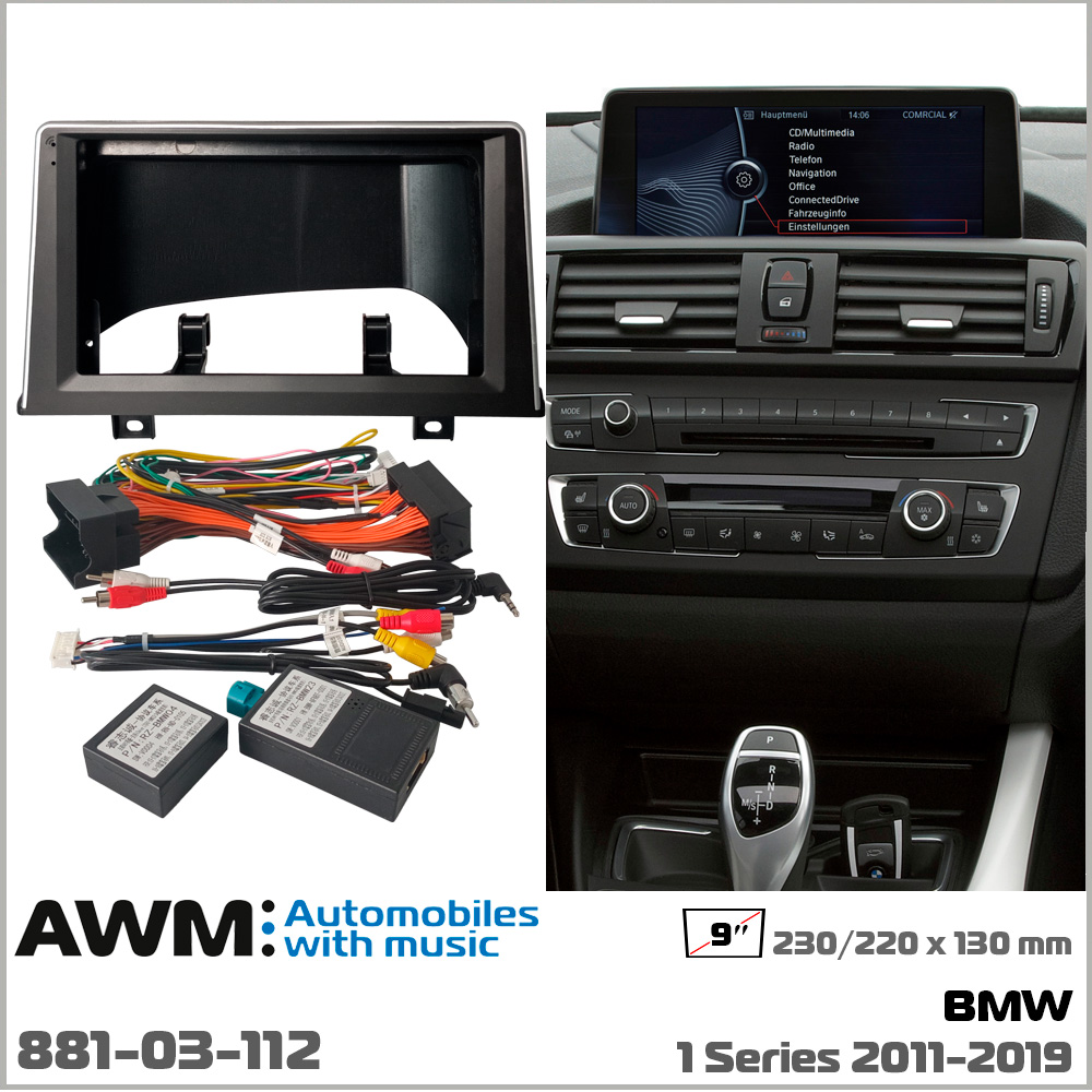 Переходная рамка BMW 1 Series AWM 881-03-112