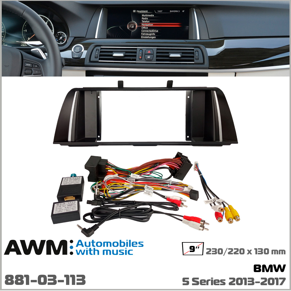 Переходная рамка BMW 5 Series AWM 881-03-113