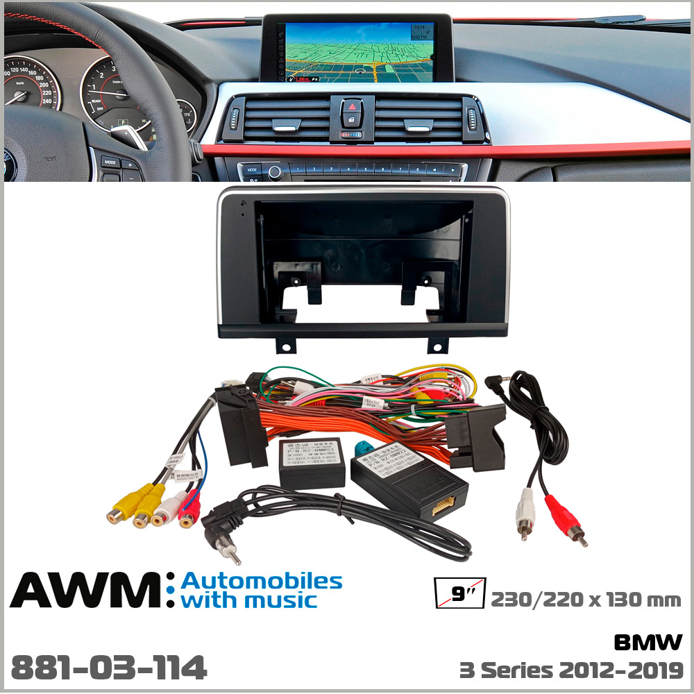 Переходная рамка BMW 3 Series AWM 881-03-114