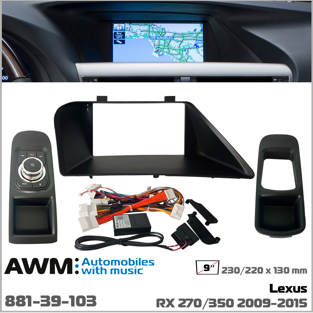 Перехідна рамка Lexus RX 270/350 AWM 881-39-103