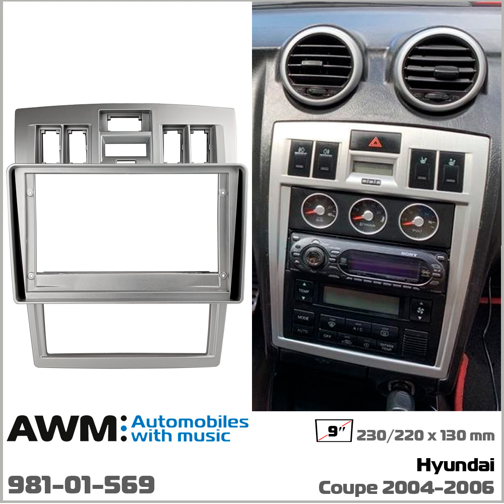 Перехідна рамка Hyundai Coupe AWM 981-01-569