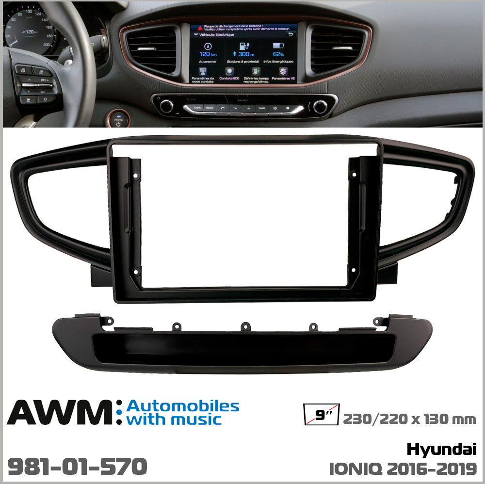 Перехідна рамка Hyundai IONIQ AWM 981-01-570