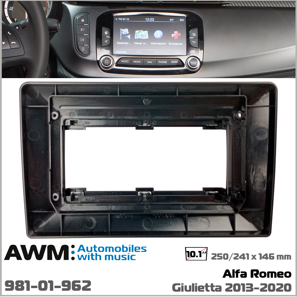 Перехідна рамка Alfa Romeo Giulietta AWM 981-01-962