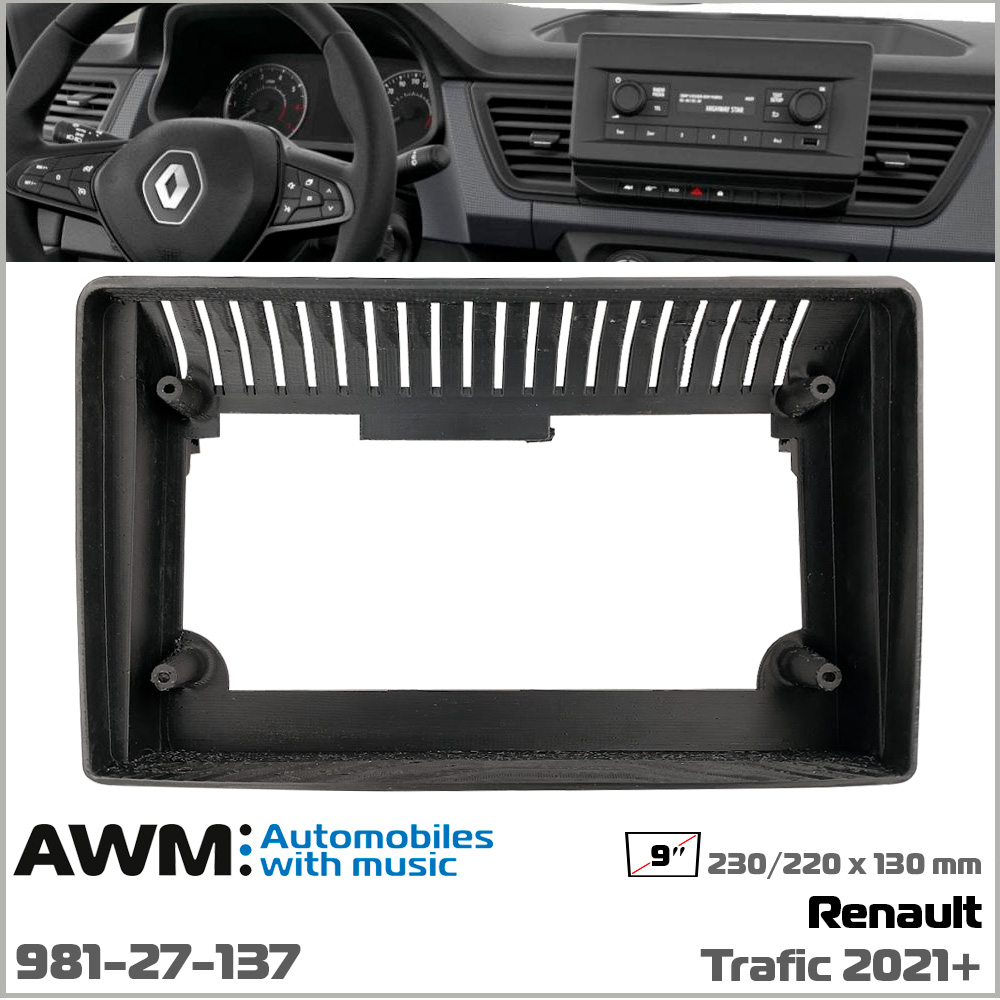 Переходная рамка Renault Trafic AWM 981-27-137
