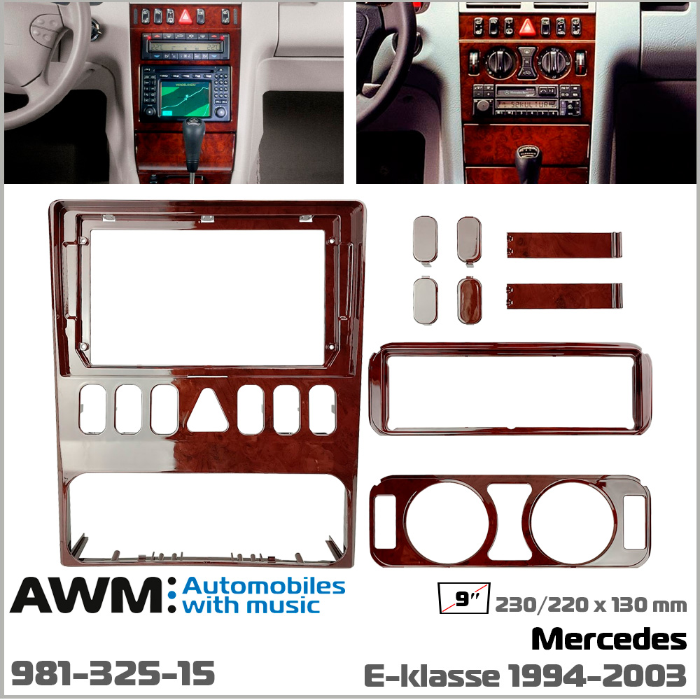 Перехідна рамка Mercedes E-klasse (W210) AWM 981-325-15