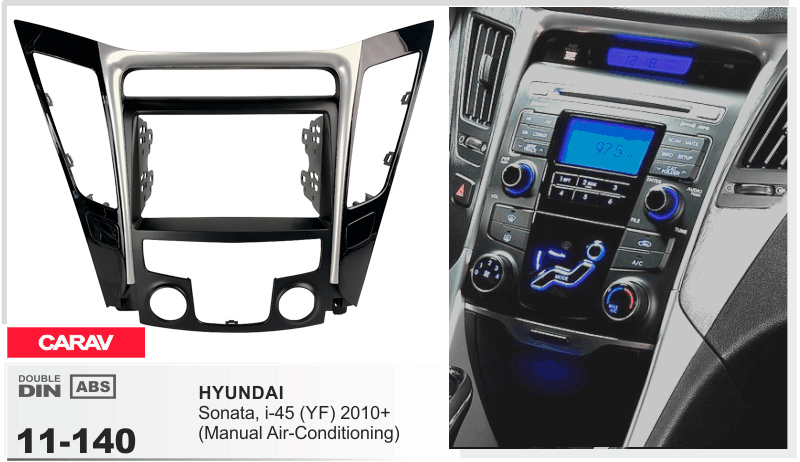 Перехідна рамка Hyundai Sonata (YF) Carav 11-140