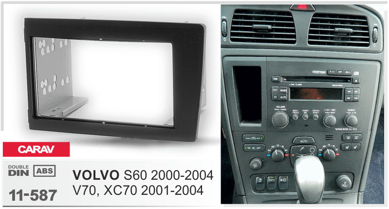 Перехідна рамка Volvo S60, V70, XC70 Carav 11-587