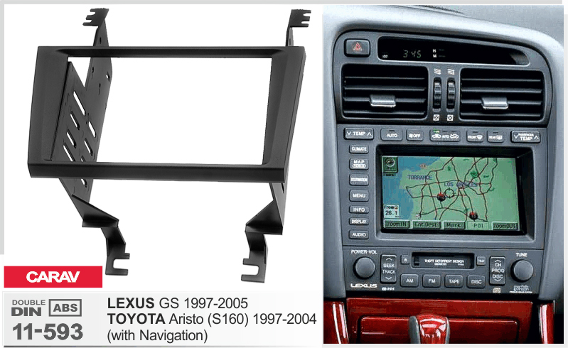 Перехідна рамка Lexus GS Carav 11-593