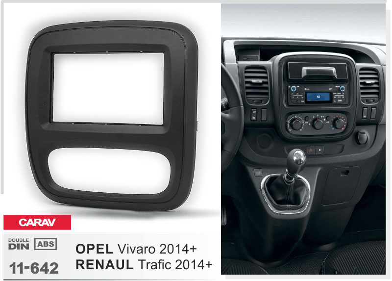 Переходная рамка Renault Trafic Carav 11-642