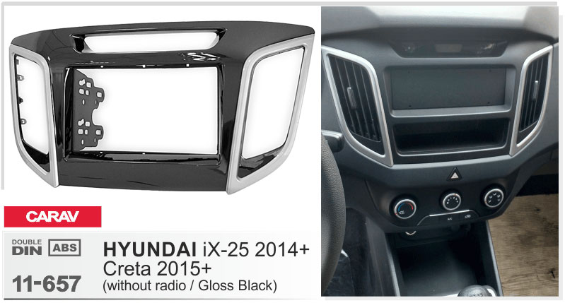 Перехідна рамка Hyundai Creta Carav 11-657