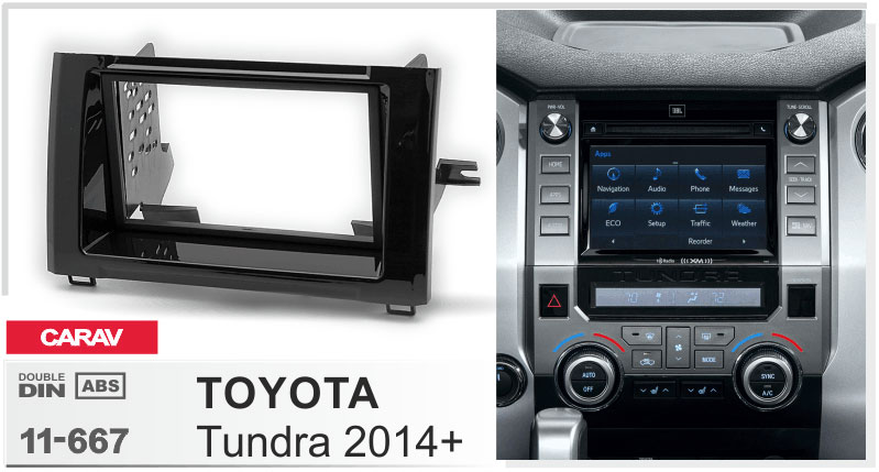 Перехідна рамка Toyota Tundra, Sequoia Carav 11-667