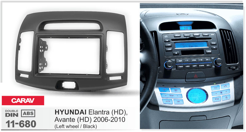 Перехідна рамка Hyundai Elantra, Avante Carav 11-680
