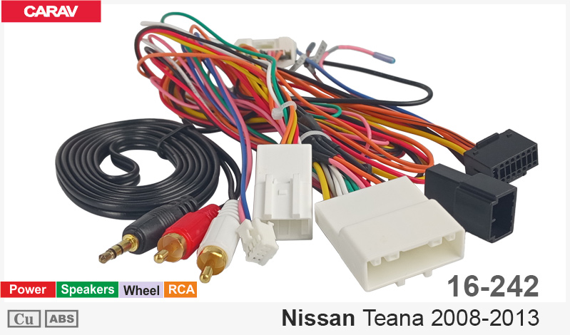 Переходник для магнитол 9", 10.1" Nissan Teana Carav 16-242