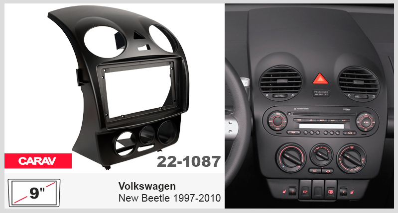 Перехідна рамка Volkswagen New Beetle Carav 22-1087