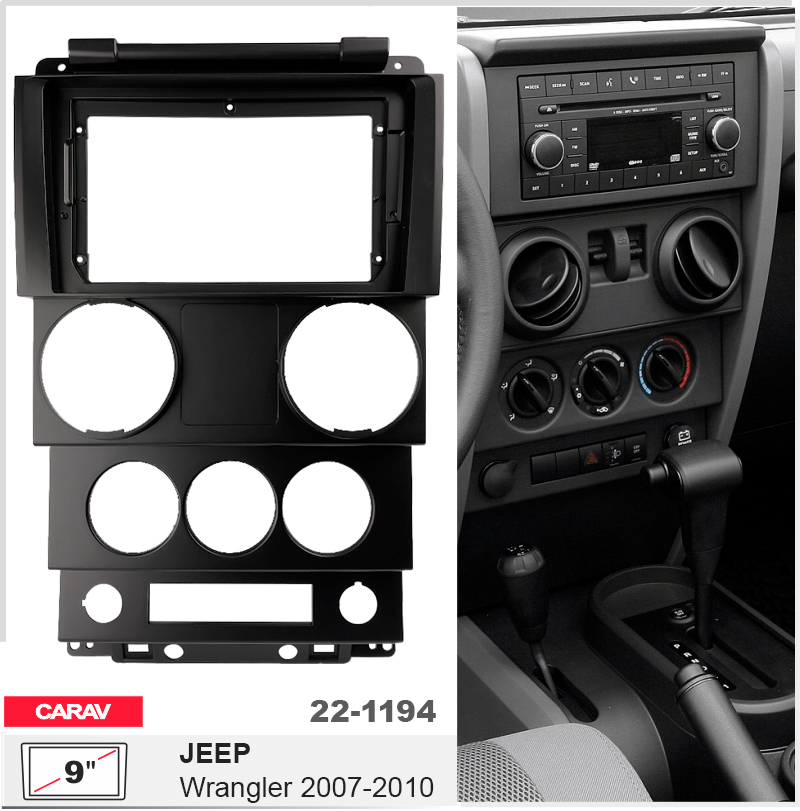 Переходная рамка Jeep Wrangler Carav 22-1194