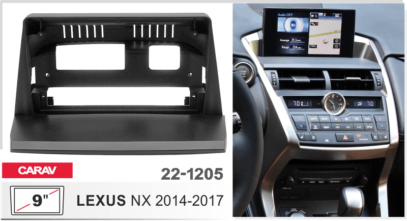 Перехідна рамка Lexus NX Carav 22-1205