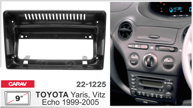 Перехідна рамка Toyota Yaris Carav 22-1225