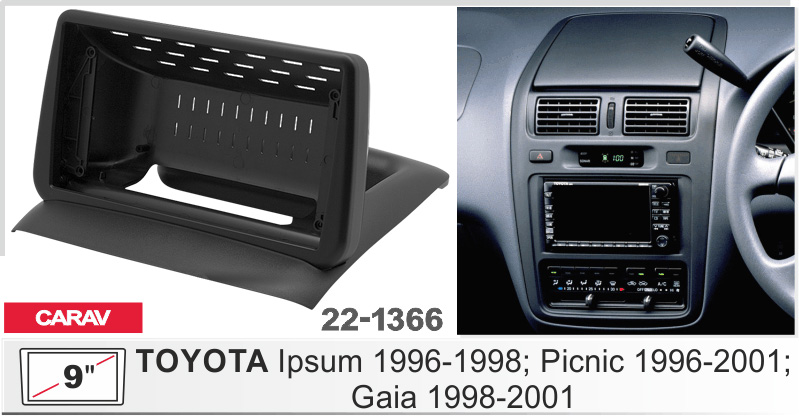 Переходная рамка Toyota Picnic Carav 22-1366