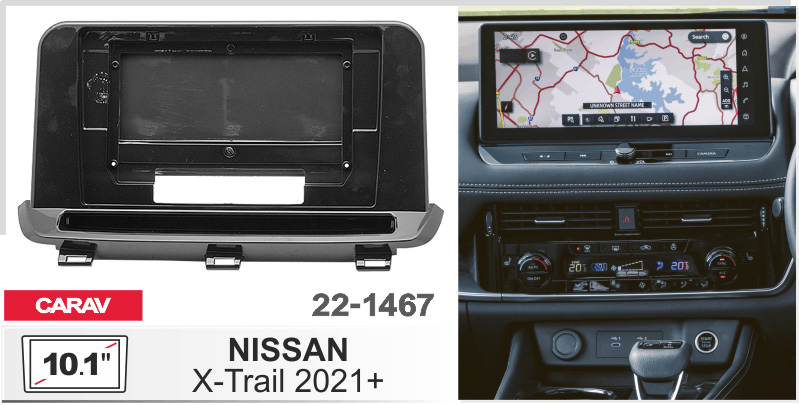 Переходная рамка Nissan X-Trail Carav 22-1467