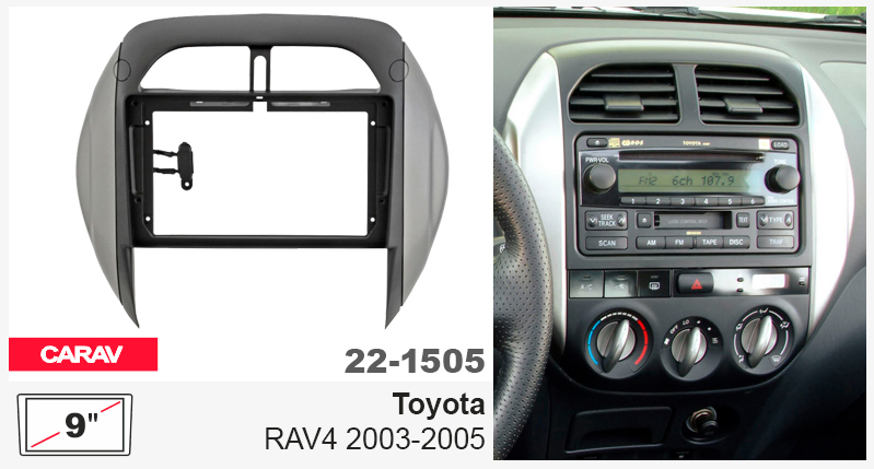 Перехідна рамка Toyota RAV4 Carav 22-1505